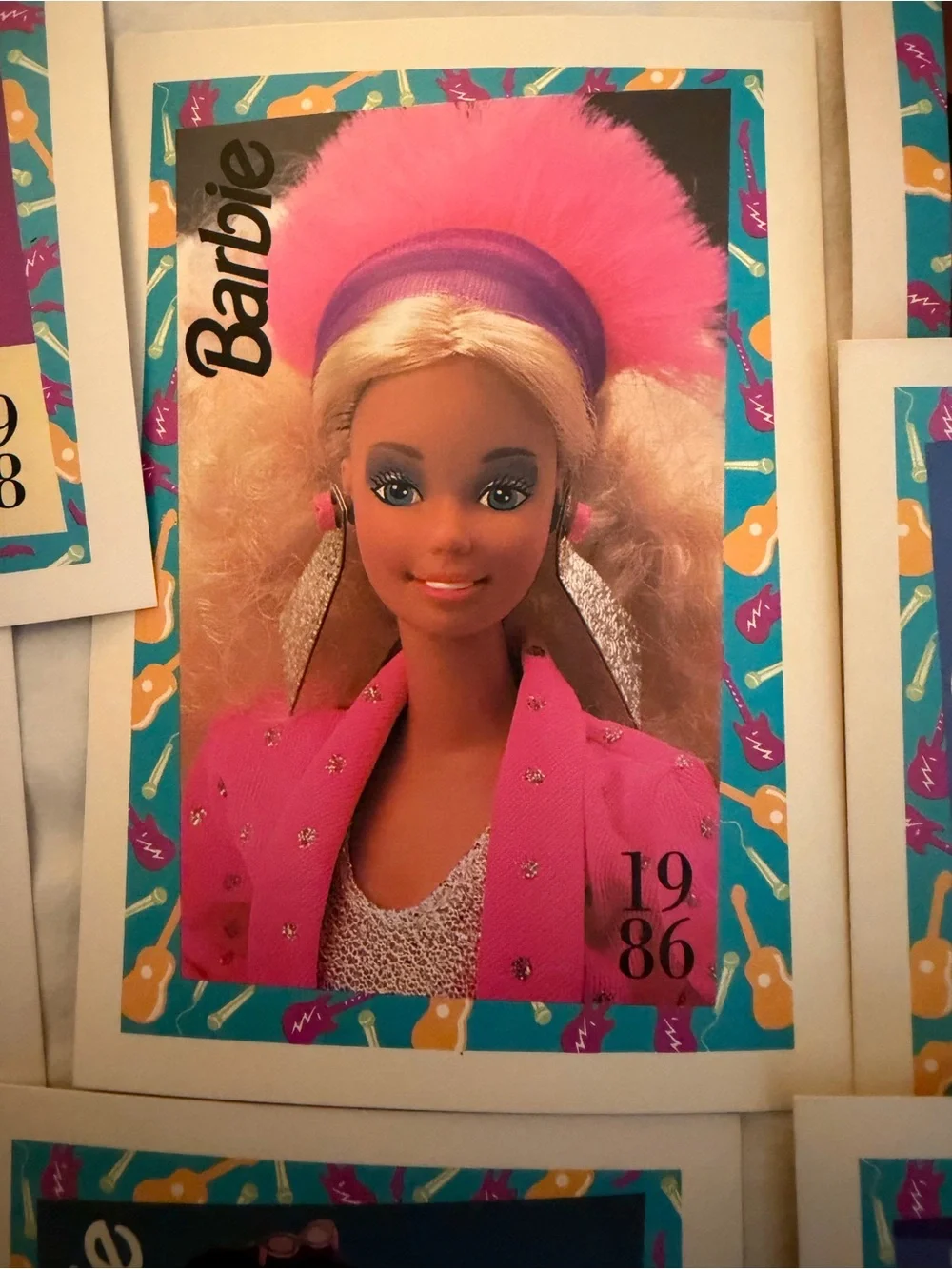 Lot #1 Barbie and Her Music Trading Cards